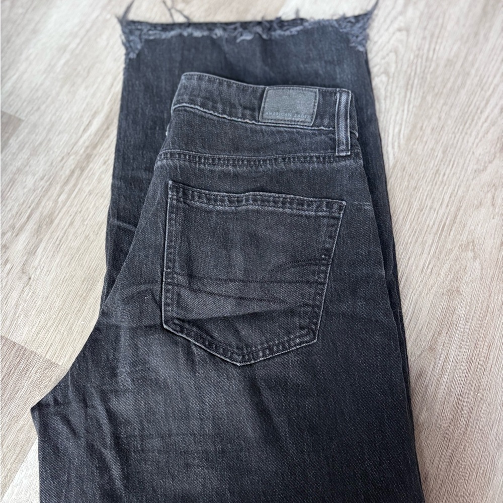 Black denim